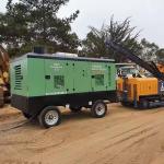 KSZJ-29/23-32/17 Kaishan Screw air Compressor 29cubic Meters 23 kg for Deep Water Well Drilling Rig